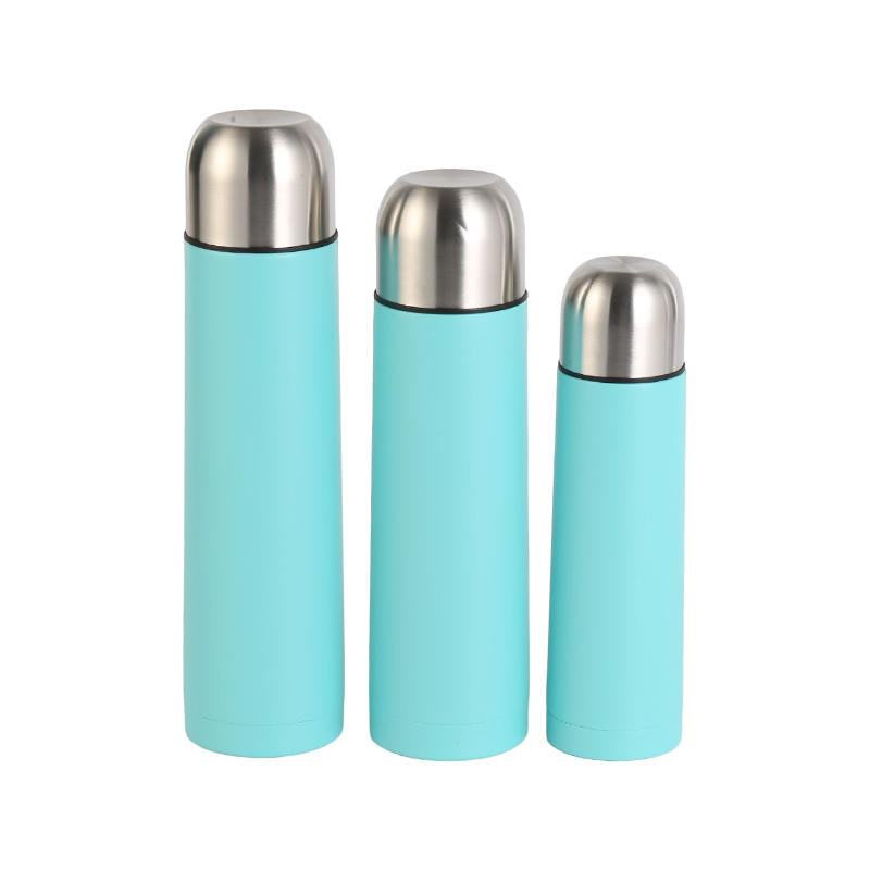 Wholesale vacuum insulated bullet shaped flasks 18/8 eco-friendly insulated stainless steel travel mug 