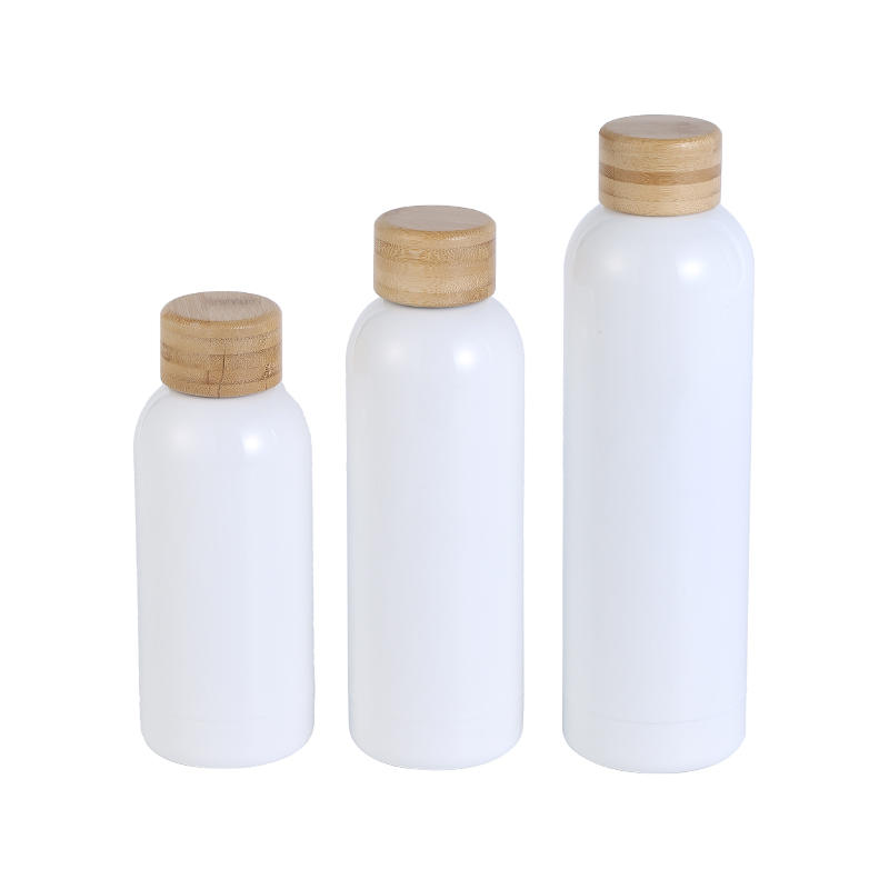 Cork lid vacuum bottle Environmental protection Insulated stainless steel sports water bottle for outdoors