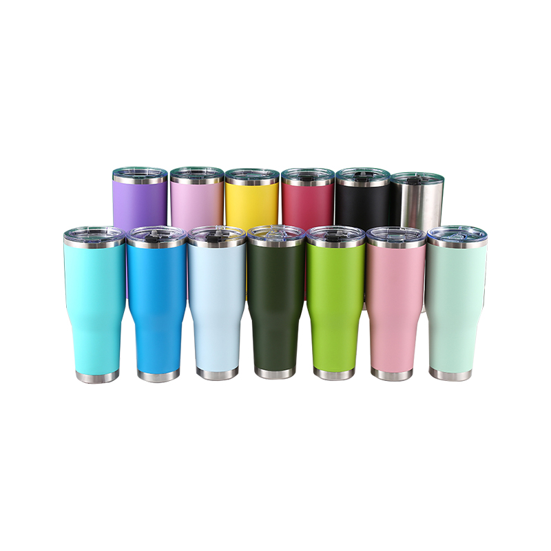Eco friendly modern Large capacity ice bullies Stainless steel coffee cup for car